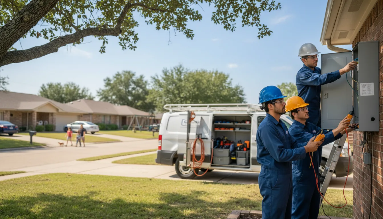Certified electrician providing emergency electrical services in Hickman, TN